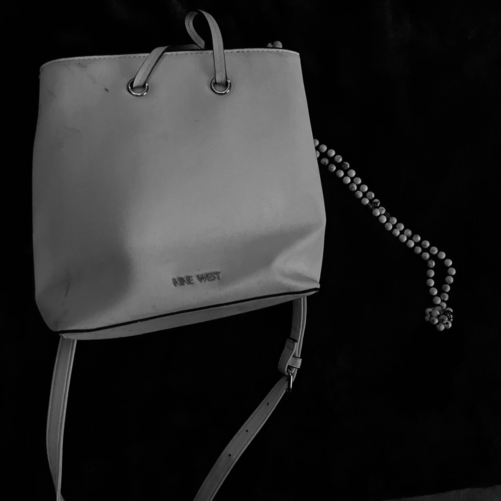Nine West white Shoulder Bag